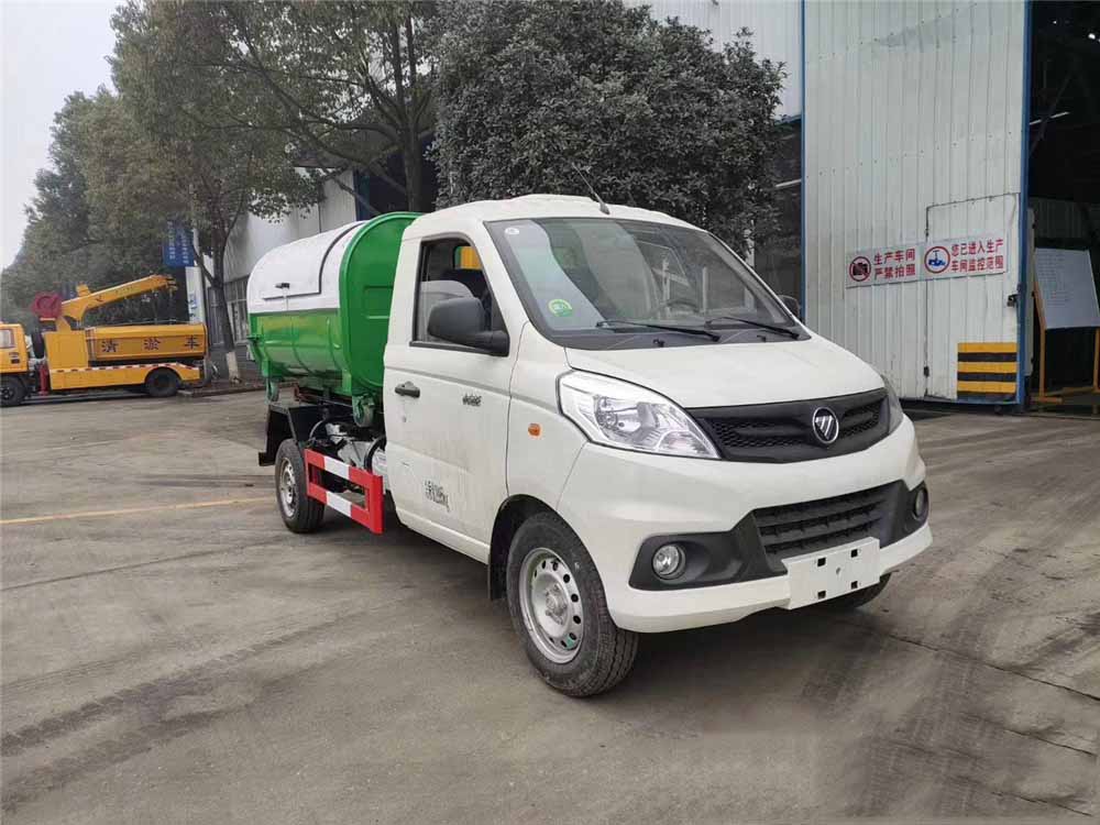 國(guó)六3方福田祥菱勾臂垃圾車