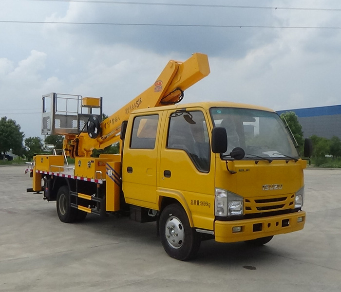 慶鈴五十鈴 27 米 伸縮臂式 高空作業(yè)車(chē)